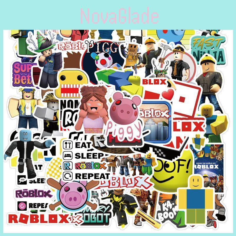 100pcs Vibrant Roblox Stickers Perfect For Laptops Bikes And Skateboards
