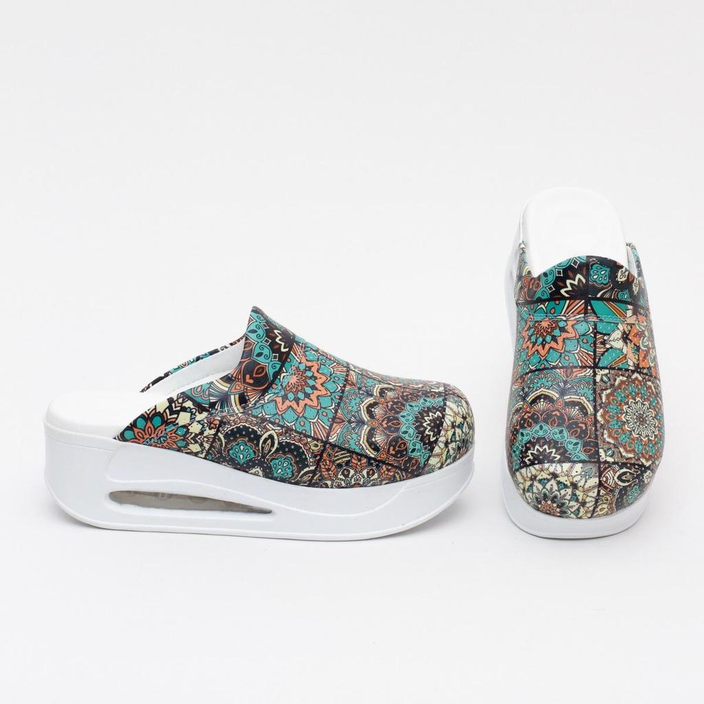 Ortopedické dámské zdravotní dřeváky - protiskluzové, pohodlné