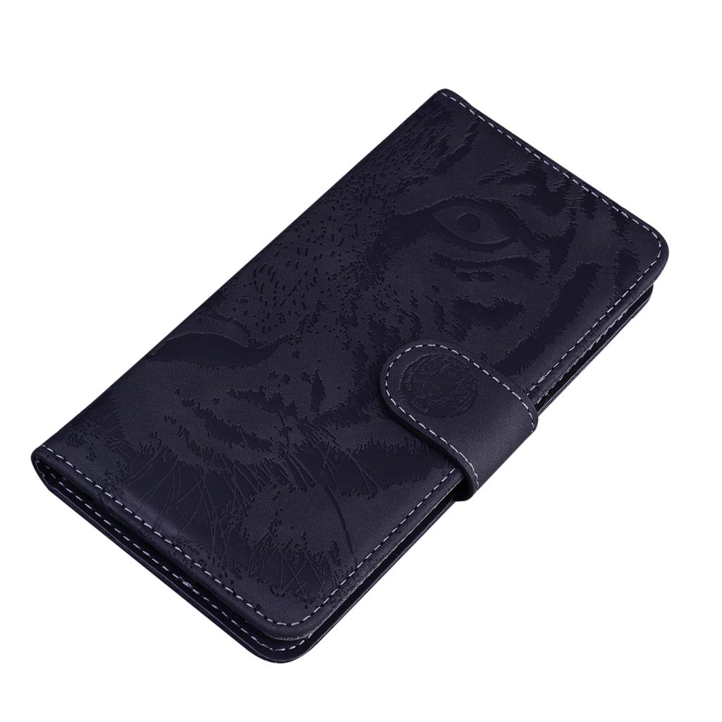 Flip Wallet Case for Honor X40 5G/X9a 5G/Magic5 Lite 5G,PU Leather Tiger Pattern Imprinted Stand Phone Cover