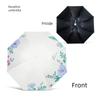 Paradise Umbrella 2026 New Lightweight Sun Protection Umbrella for Women, Manual Folding Dual-Use Sun and Rain Umbrella with Black Coating