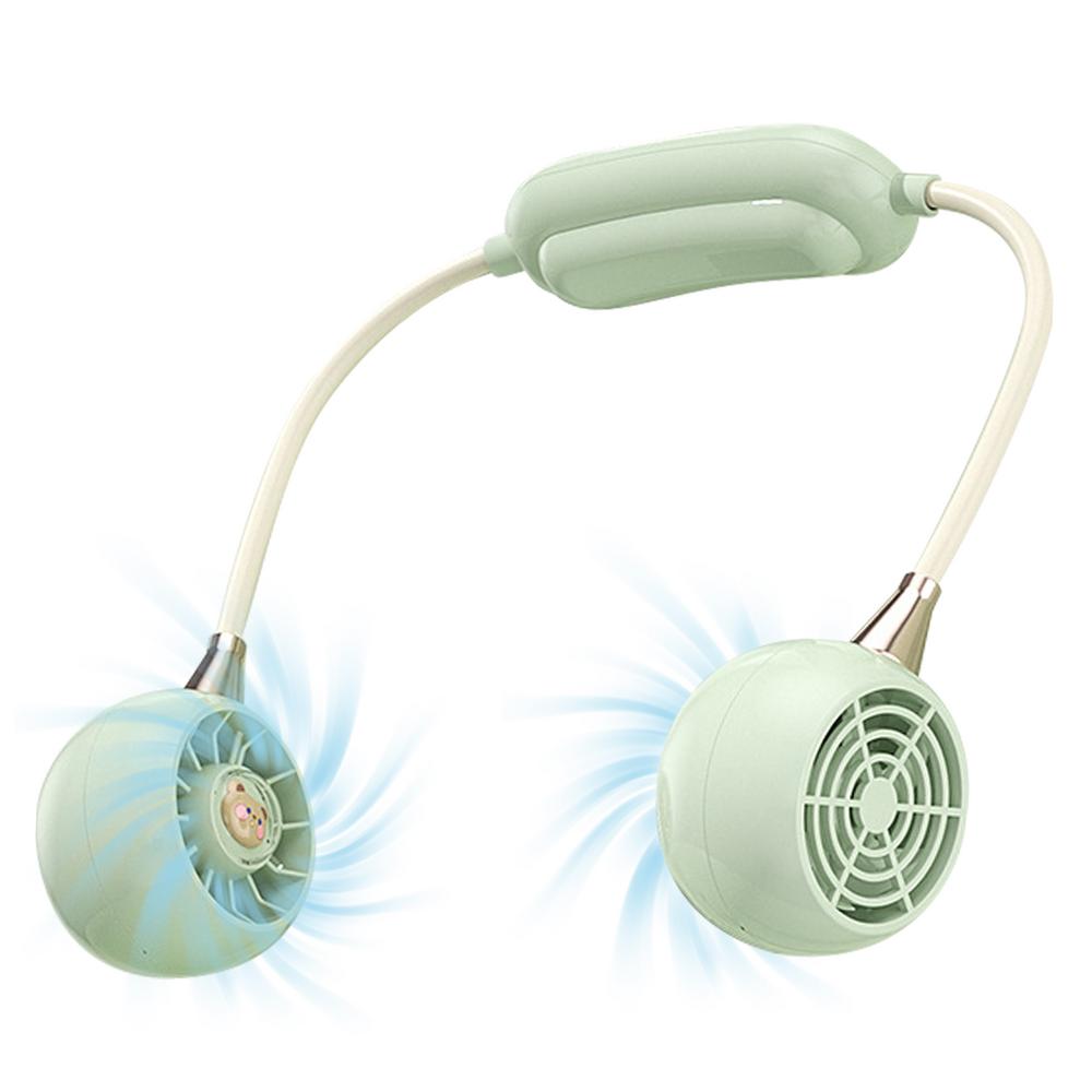 

Вентилятор для шеи, персональный кондиционер, охладитель для шеи, мини-портативный персональный вентилятор, 3 скорости, без помощи рук, охлаждающий вентилятор для шеи, небольшой для светло-зеленый