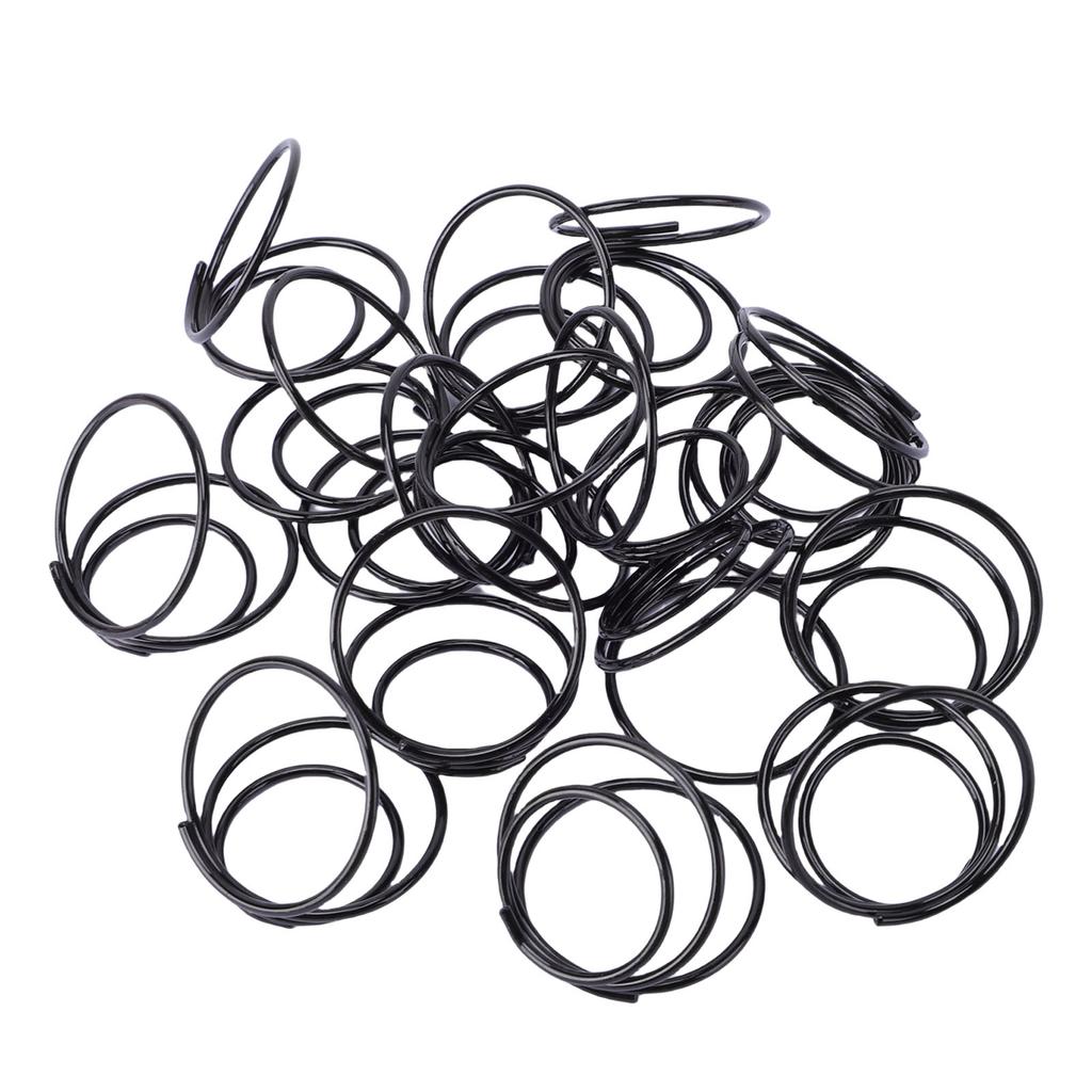 50Pcs Place Card Holder Round Shape Table Number Name Card Display Stand Metal Photo Clamp for Wedding