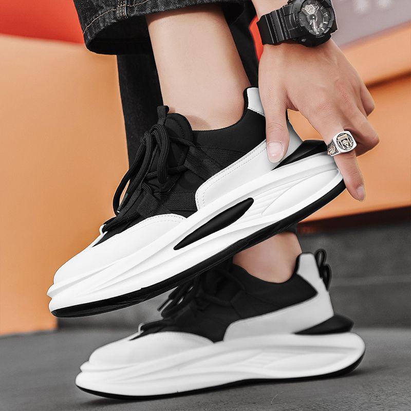 Thick Platform Breathable Man Casual Sneaker Jogging Lightweight Summer Sale High Quality Athletic Wide Gym Sports Shoes for Men