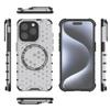 Applicable iPhone17Pro max 2-in-1 heat dissipation protective case Apple 16 honeycomb magnetic suction anti-drop mobile phone case
