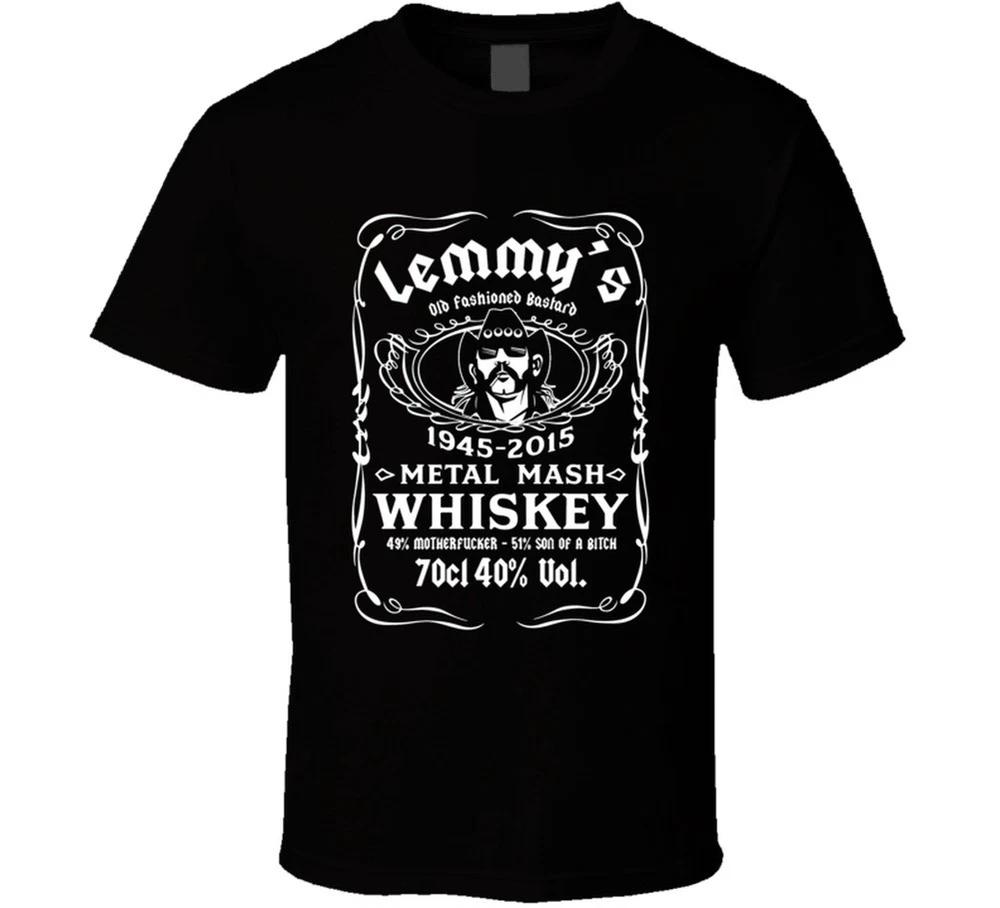 Lemmy Whiskey T Shirt S