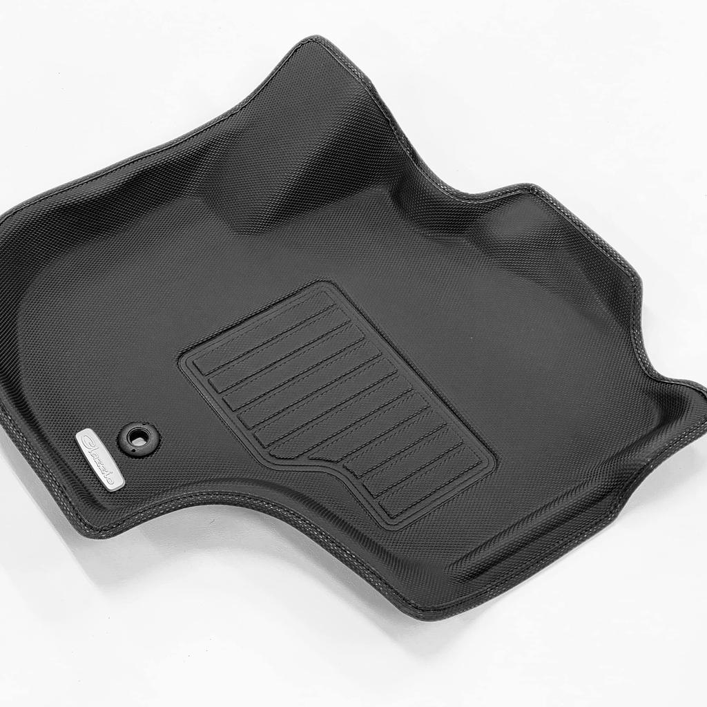 Clazzio Floor Mat 3D Type 1st Row Only Hijet Truck AT Car NEW Rubber Type Black S500P/S510P H26/9~ ED-4004 [5EEDA4004K]