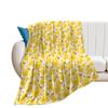 Cute Little Yellow Duck Blanket Rubber Duck Pattern Flannel Blanket Children'S Blanket Living Room Nap Small Blanket
