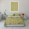 Plaid pattern with daisies. Bedding sets Duvet cover sets Duvet covers Pillowcases(1 * Duvet Cover 2 * Pillowcases, without duvet insert)
