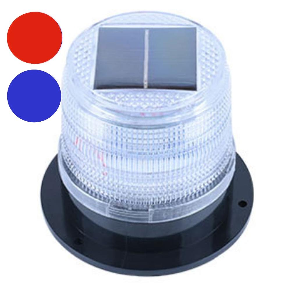 Solar LED Strobe Warning Light Police Flasher LED Stroboscopes Solar Powered Rescue Car Emergency Roof Lights with Magnet Base