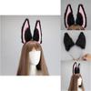 Unique And Stylish Plush Headband With Cosplay Animal Ears Perfect For Dressing Up