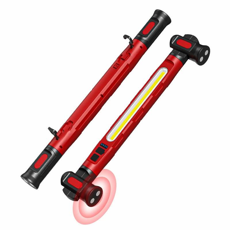 Magnetic Rechargeable Super Bright Car Repair Light: Portable Mini Outdoor Camping Flashlight.