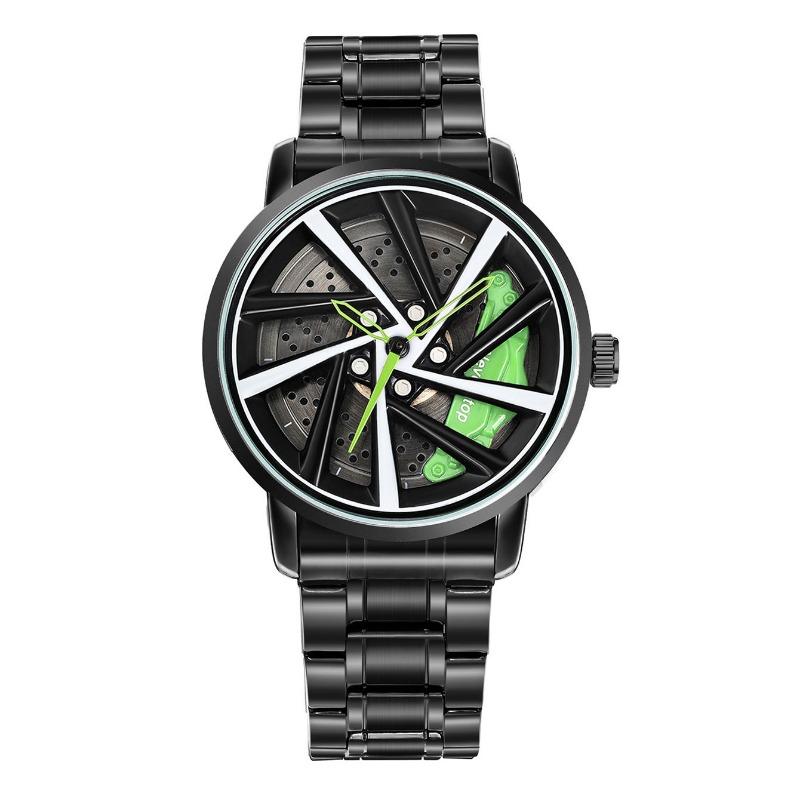 Top Brand New Trendy Men's Watch Hollow Wheel Swivel Men's Watch Fashion Men's Watch Quartz Watch