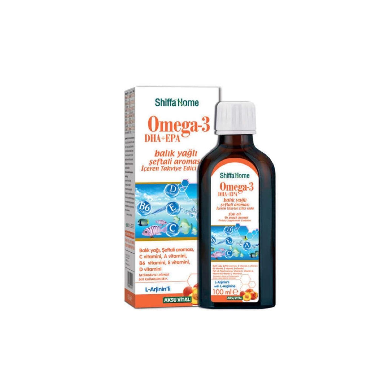 

Omega 3 Dha Epa Fish Oil Peach Flowed Syrup For Children 100 Ml