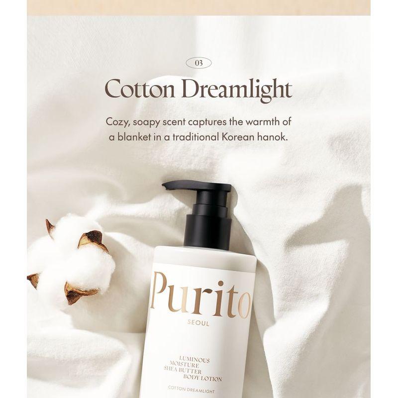Purito SEOUL - Luminous Moisture Shea Butter Body Lotion - 3 Types