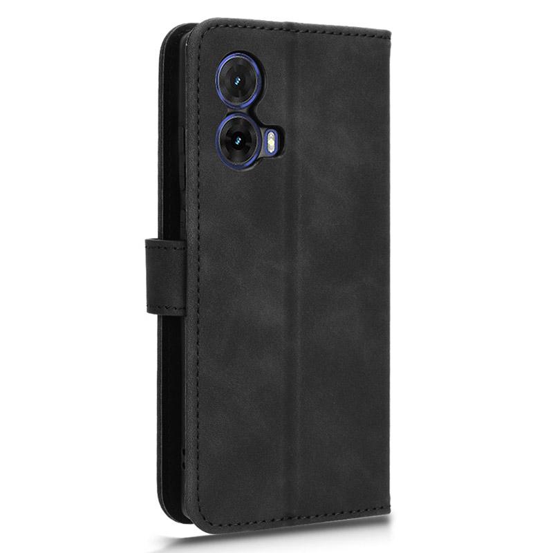 For Motorola Moto G85 5G/S50 Neo 5G Case Skin-Feel Leather Wallet Flip Anti-Drop Phone Cover
