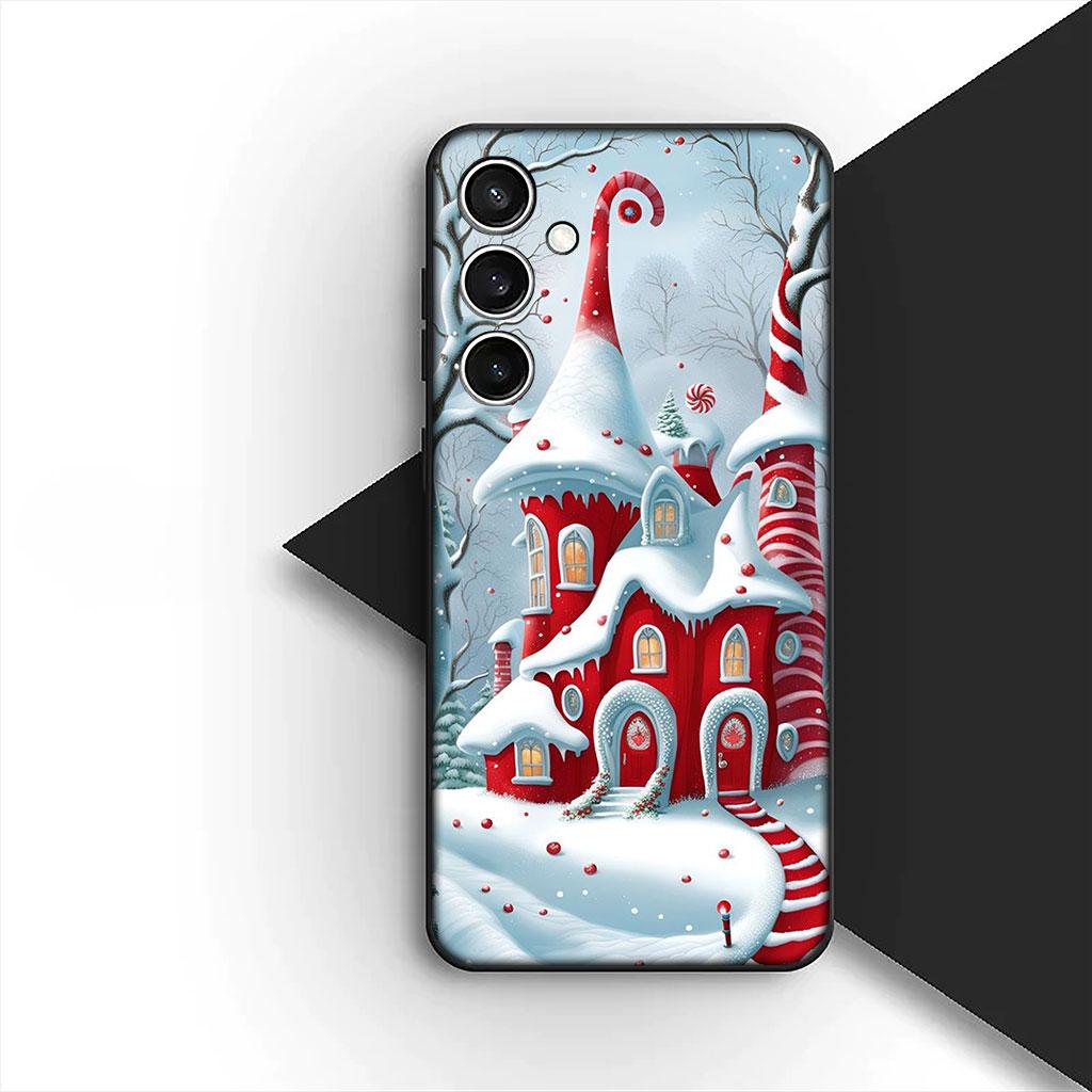 Santa Claus Merry ChristmasTree Deer Phone Cover Case for Xiaomi Redmi Note 12 11 10 Pro 10A 10C 12C 13C Note12 5G 4G Casing