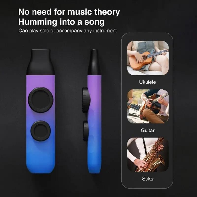 Kazoo Musical Instrument, Beginner-Friendly Toot Whistle With Reeds, Zuka Wind Instrument For Guitar And Ukulele Accompaniment