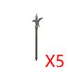 MOC Building Blocks Medieval Military Solider Figures Knights Weapons Accessories Helmet Sword Spear Bow Axe Mini Bricks Toys