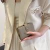 New women's short wallet women's lychee pattern fashion card bag fashion ID card tide