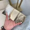 PU Japanese-style Short Three-fold Wallet Women's High-end Sense of Portable Coin Purse Fashion Buckle Wallet Large Capacity