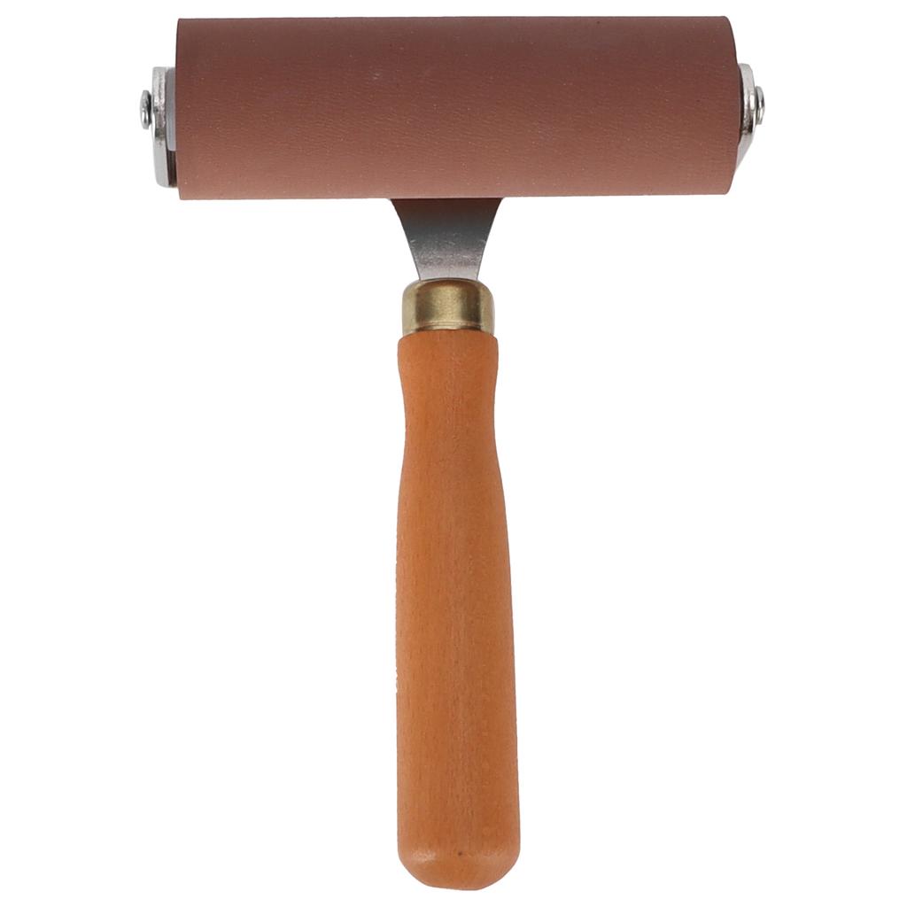 Brayer Soft Flexible Sturdy Durable Elastic Rubber Roller for Printmaking Scrapbooks15cm