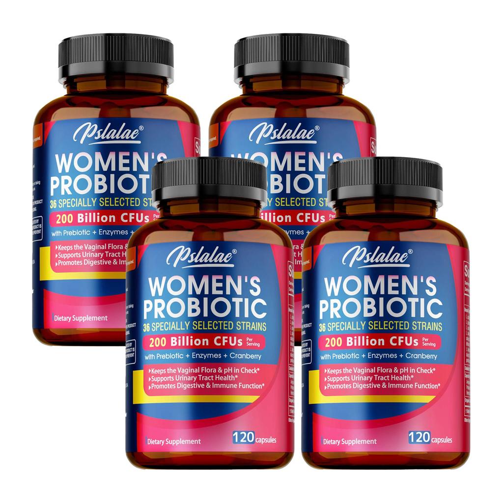 Pslalae - Probiotic Capsules - Women's Health - Urinary tract health, and support for digestive and immune system health.