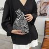 French Underarm Tote Bags for Women's Brown Leopard Handbag Clutch Bags Female Vintage PU Leather Shoulder Bags Versatile Casual KTB