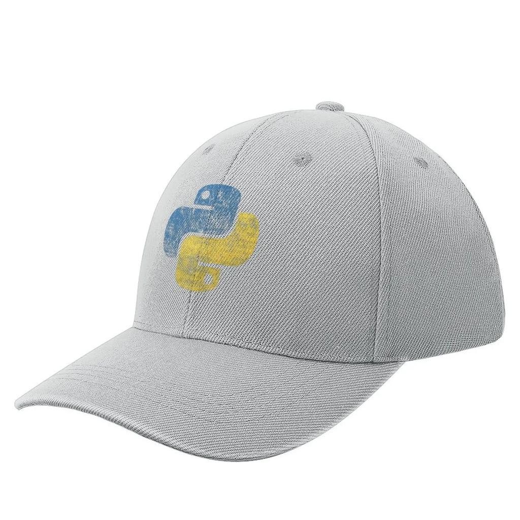 Python Logo - Programmiersprache Baseballkappe Gollff Hut Schaumparty Hut Designerhut Unisex Kappen Damen