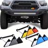 3 Colors Car Grille Badge Tri Colors Emblem Car Accessories
