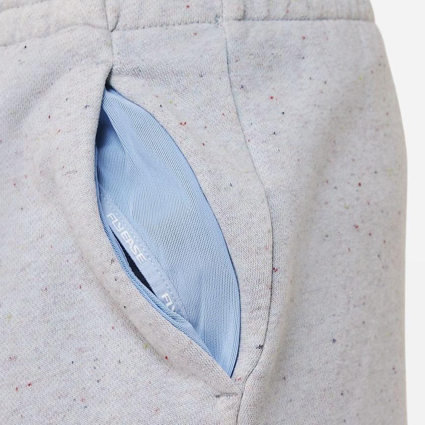 Nike Sportswear Icon Fleece Casual Straight Shorts Kids Bottoms Grey DQ8886-472