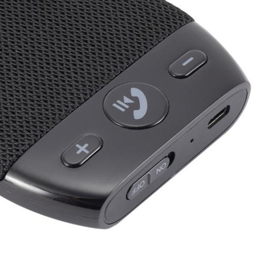 SP11 Głośnomówiący Głośnik Samochodowy Handsfree Wysokiej Rozdzielczości ABS Bezprzewodowy Kompatybilny z Bluetooth 5.0 Głośnik do Samochodu