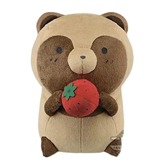 

Ichiban Kuji Tanuki to Fox Fruits B Prize Tanuki with Strawberry Plush Toy