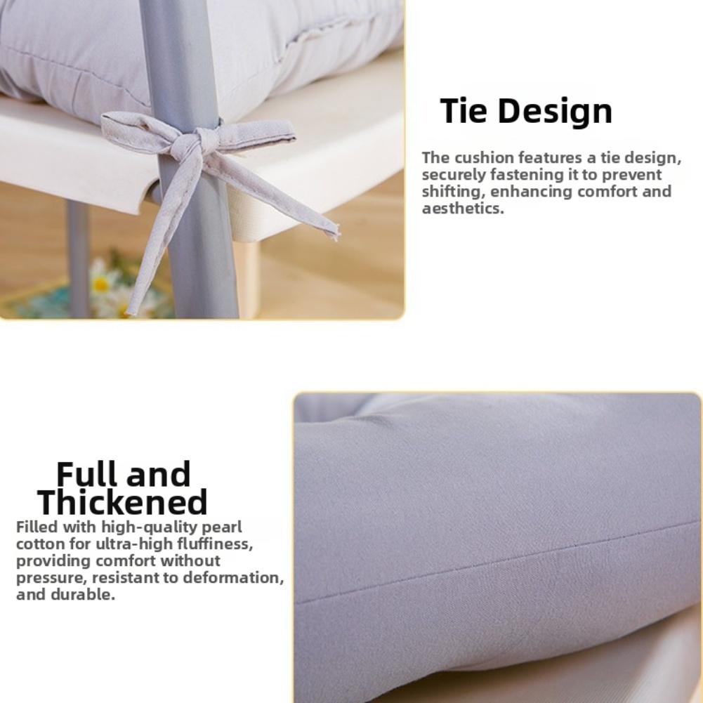 Anti-slip Feature Chair Pillow Soft Plush Material