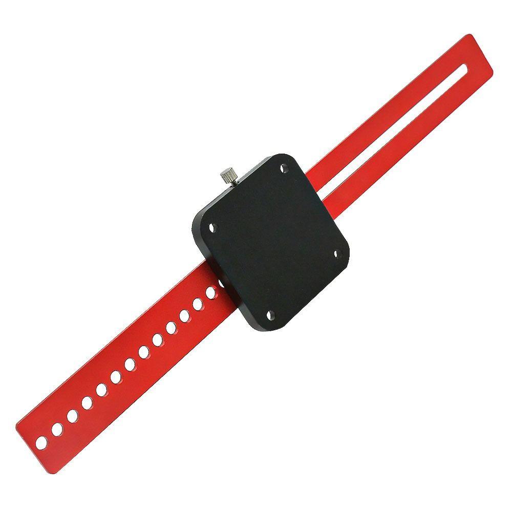 Aluminum Compass Angle Scoring Ruler T-type DIY Measuring Tools Woodworking Scriber Graffiti