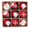 Christmas Tree Decorations Set Shatterproof Xmas Hanging Ball Ornament for Holiday Decor