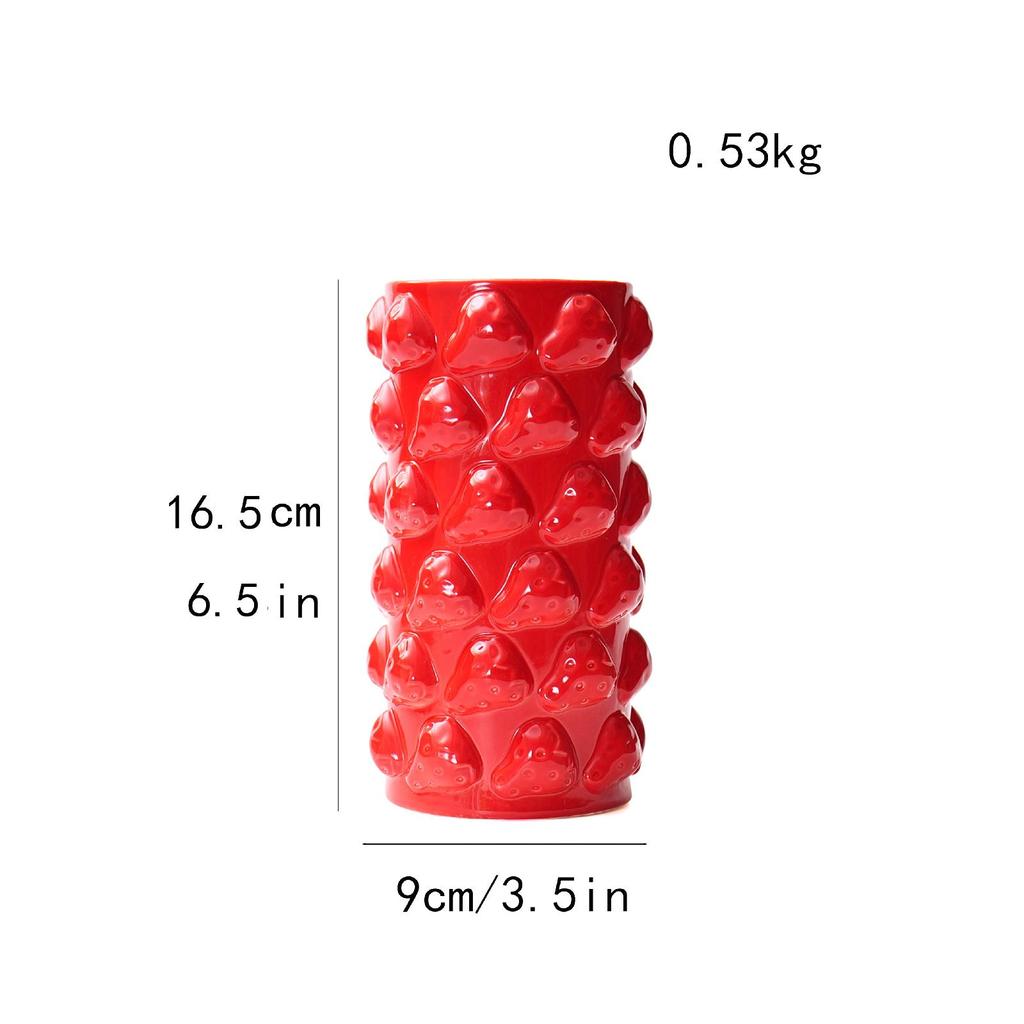 Flower Arrangement Table Vase Housewarming Gift Porcelain Flower Vase for Shop