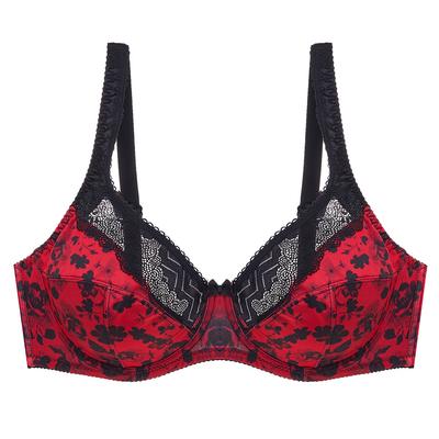 Artdewred Thin Plus Size Bralette Lace Bras for Women Underwear Lingerie Sexy Bra Big Plus Size Print