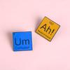 Alphabet Trendy Creative Brooch In Artistic Design For Unisex Fashion Accessories