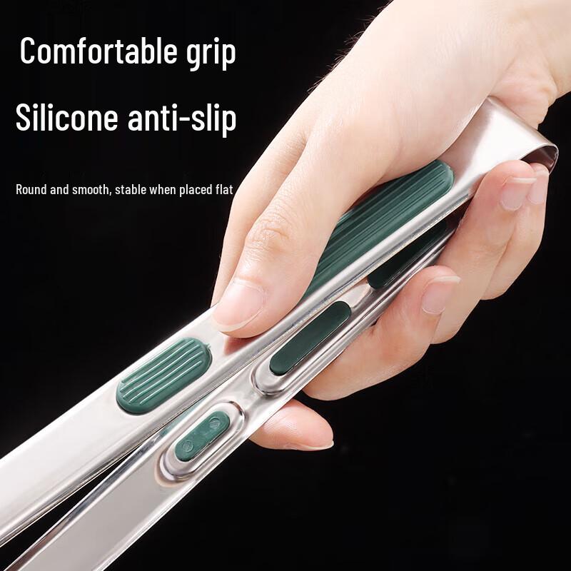 304 Stainless Steel Kitchen Food Tongs