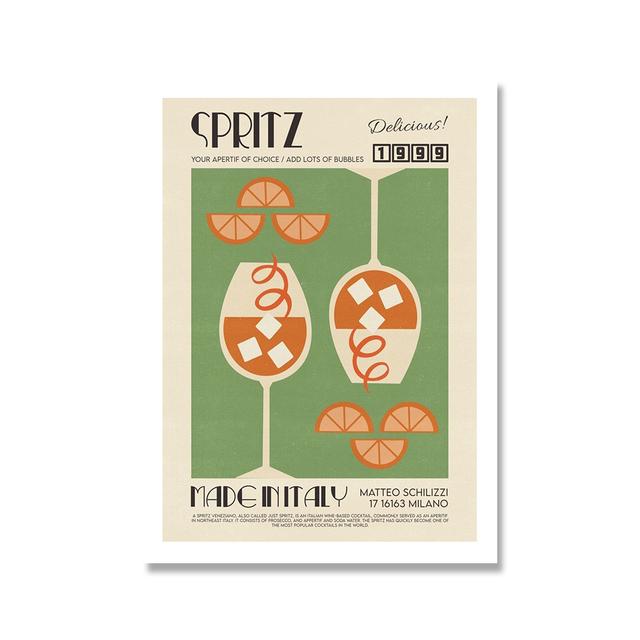 Modern Kitchen Art Canvas Paintings Nordic Japanese Korean Foods Posters Prints Wall Art Pictures for Living Room Decor Cuadros