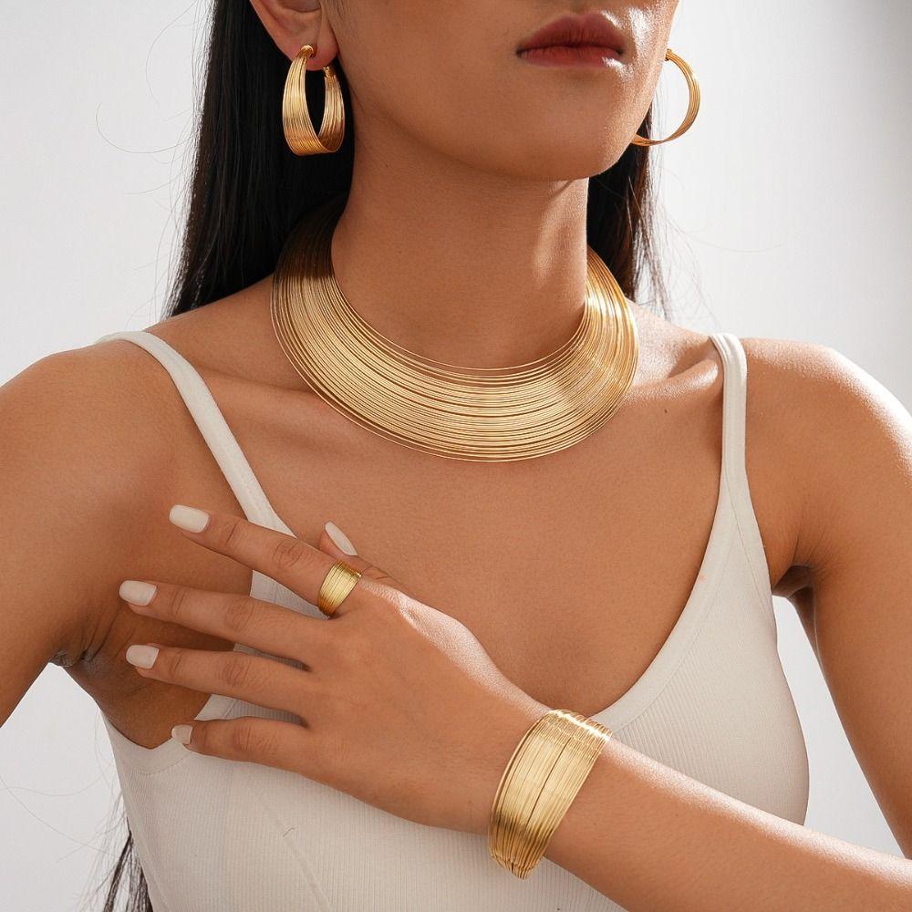 Set Brățări Exagerate Stil European Set Bijuterii Inel de Deget Nuntă