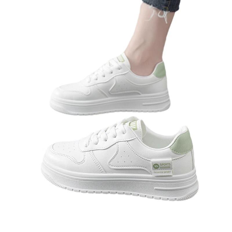 Yuechen 2025 Spring and Autumn Popular Student Leisure Sports Little White Shoes Korean Version Ins Fashion Versatile and Comfortable Board Shoes