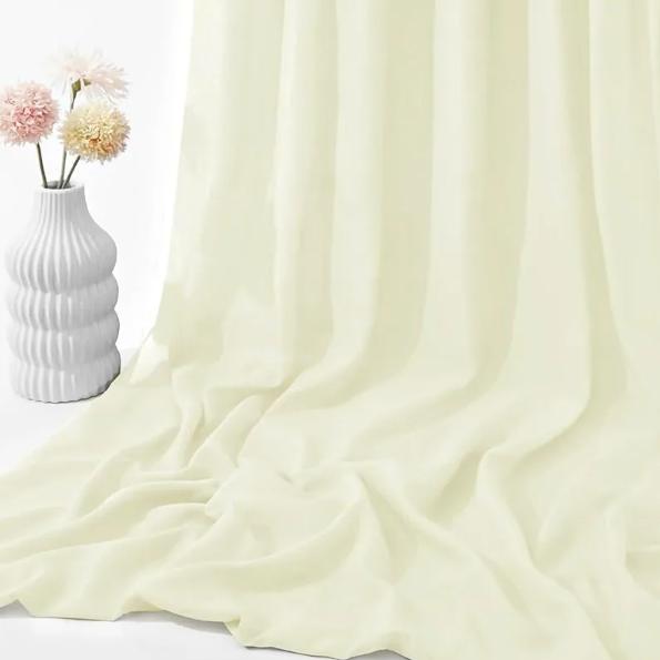 Chiffonstoff pro Meter, Mehrfarbiger Stil, Glänzend, Hautfreundlich und Weich, Chiffon für Hochzeitsdekoration, DIY-Basteln, Servietten, Brautkleid, Nähen