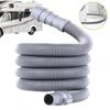 RV Washing Machine Drain Pipe 2/5/8M Length Flexible Corrugated Hose for Camper Van Motorhome Sewer Discharge Accessories X7B5