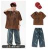 Kids Hip Hop Dance Outfit Set Boys Girls - Cotton Streetwear Performance Costume With Accessories
