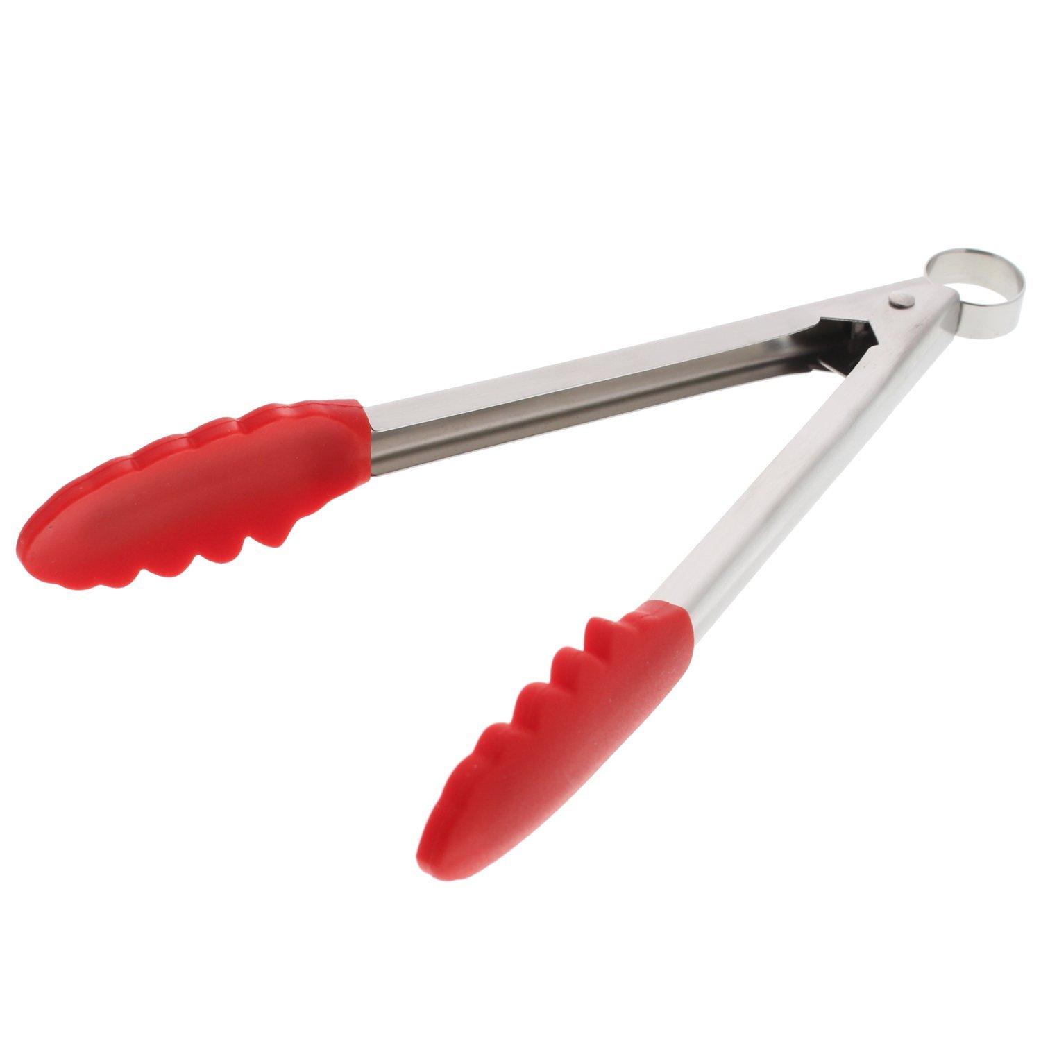

Blanche SO Силиконовые термостойкие до для посудомоечной машины, холодостойкие до A54842, щипцы-мини, красные, 21 см, безопасные, 280°C, -70°C, силикон,