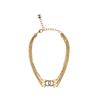 CHANEL Double C Necklaces Women's Gold ABA260-B10486-NN007