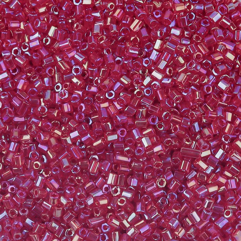 2mm Czech Glass Seed Beads Transparent Colorful Tubular Loose Rice Beads DIY Craft Bracelets Earrings Jewelry Gift Accessories
