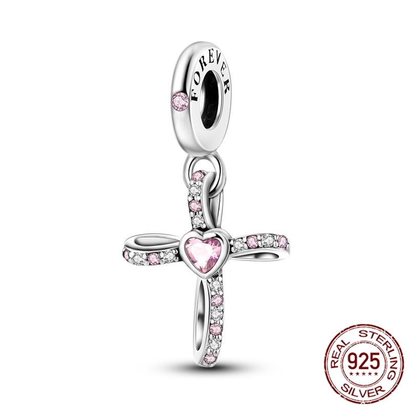 Copper Dragon Firefly Butterfly Puppy Heart Plane Travel Charms Fit Original Bracelet Zircon For Women Gift Gift