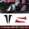 For Changan UNIT UNI-T  21 22 23 2024  Exterior Car Accessories Rear Fog Lights Lamps Eyelid Eyebrow Decoration Cover Trim